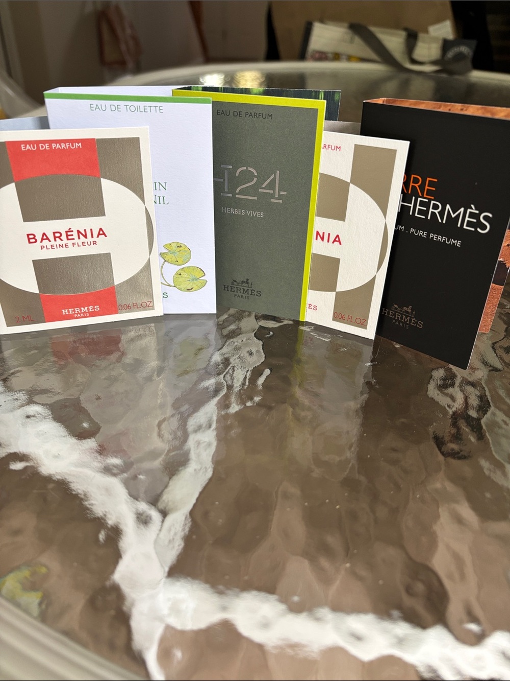 Hermes Paris Sample Set (5) NEW